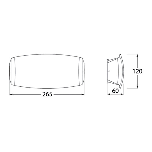 Aplique Exterior ABRAM 10,5W CCT Gris IP55 Fumagalli - imagen 2 | Interlusa