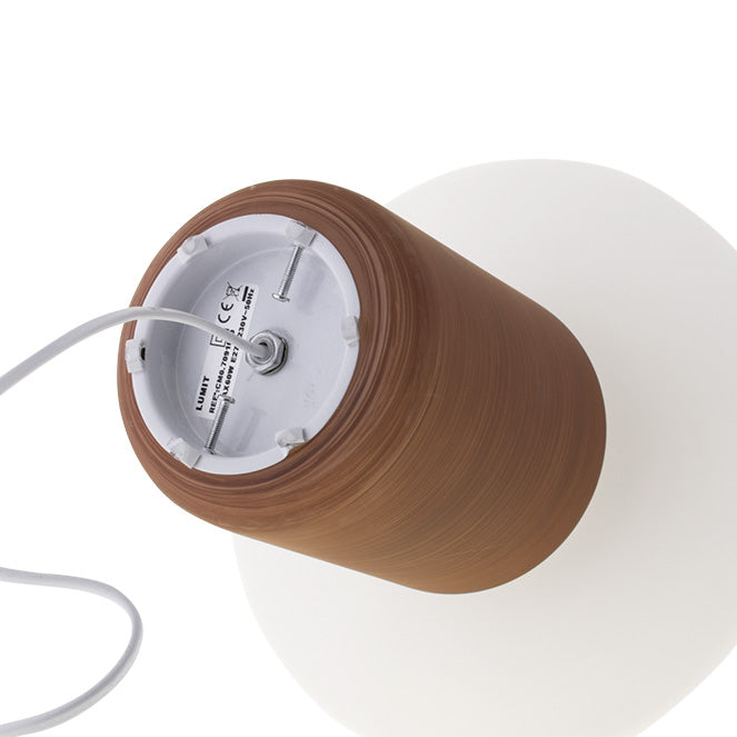 Lámpara de mesa HERNER con portalámparas E27, perfecta para salón o dormitorio