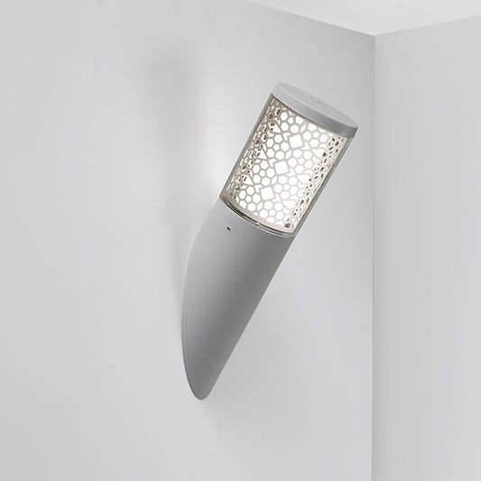 Aplique Exterior LED Carlo Deco 4,8W CCT Gris Fumagalli Interlusa - imagen 2 | Interlusa