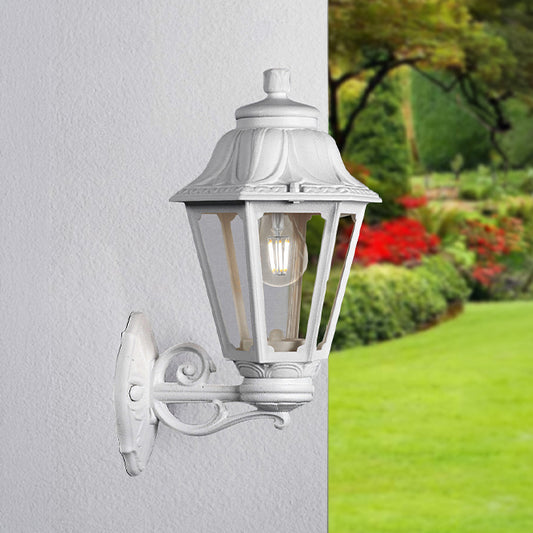 Aplique Exterior ANNA 1xE27 IP55 45 cm Resina Blanca Fumagalli Interlusa - imagen 2 | Interlusa