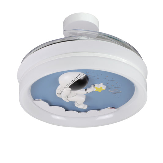 Ventilador de Techo Infantil Houston 91 cm Blanco Interlusa - imagen 2 | Interlusa