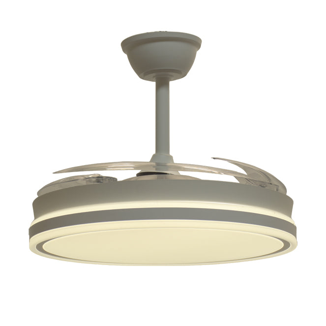 Ventilador de techo con luz LED 6480 lúmenes ideal para salón