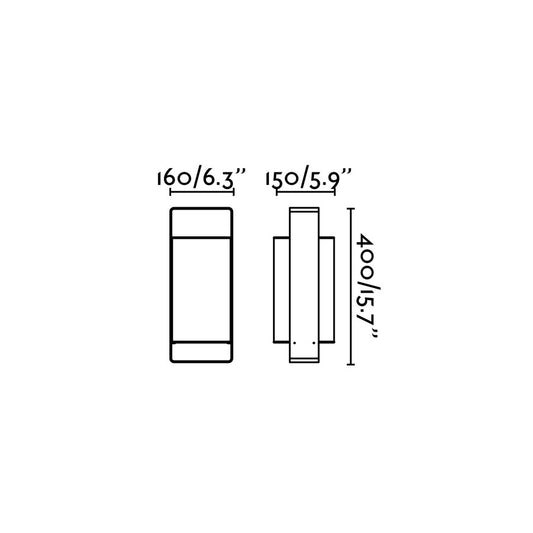 Medidas de la lámpara sobremesa LULA M de FARO en blanco y negro - Colección Lula por Marina Milá - Diseño moderno en acero y textil para iluminación interior en salón, referencia 28385