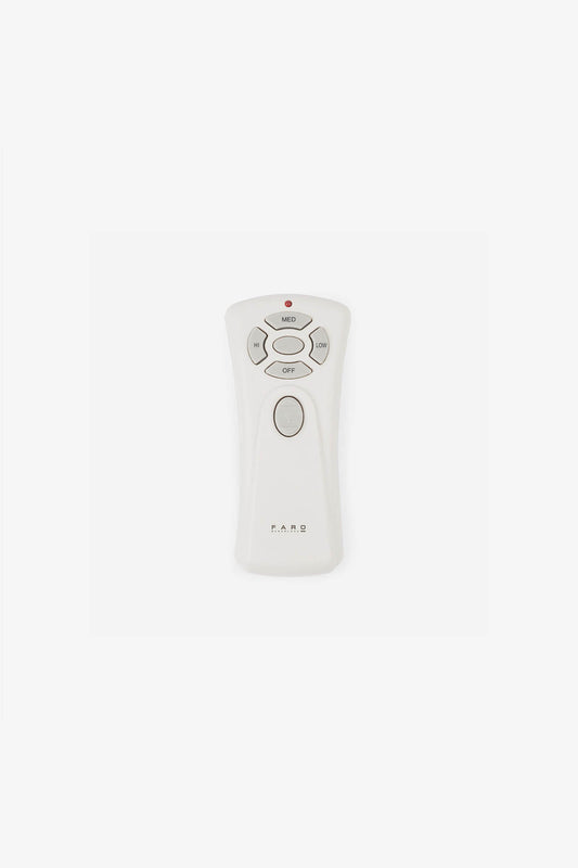 Kit mando a distancia con dimmer gris FARO 33929 en ambiente de sala de estar moderna, accesorio de ventilación para hogar con control remoto de ventilador serie 76, material ABS IP20, iluminación ajustable y ventilación eficiente.