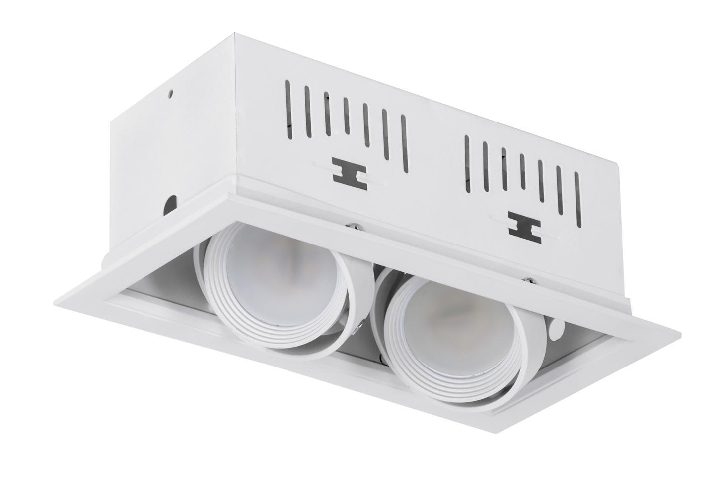 Foco empotrable AUGUSTO Blanco de Fabrilamp, aluminio, modelo 092482001, iluminación técnica para interior.