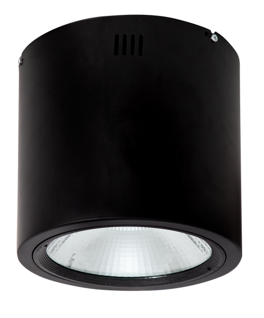 Foco de superficie LED 50W negro, 4000K, Fabrilamp 094885009, iluminación interior tubular