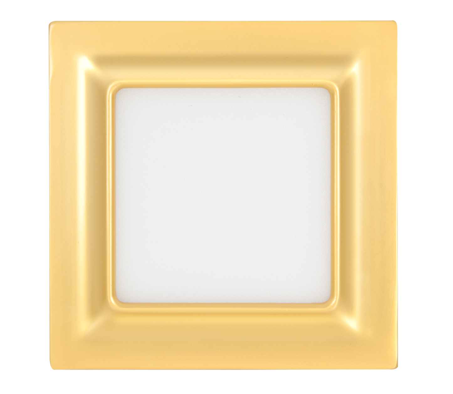 Downlight empotrable 9W Ventura Oro de Fabrilamp, iluminación LED para interior con acabado dorado y luz blanca cálida, modelo 095170929