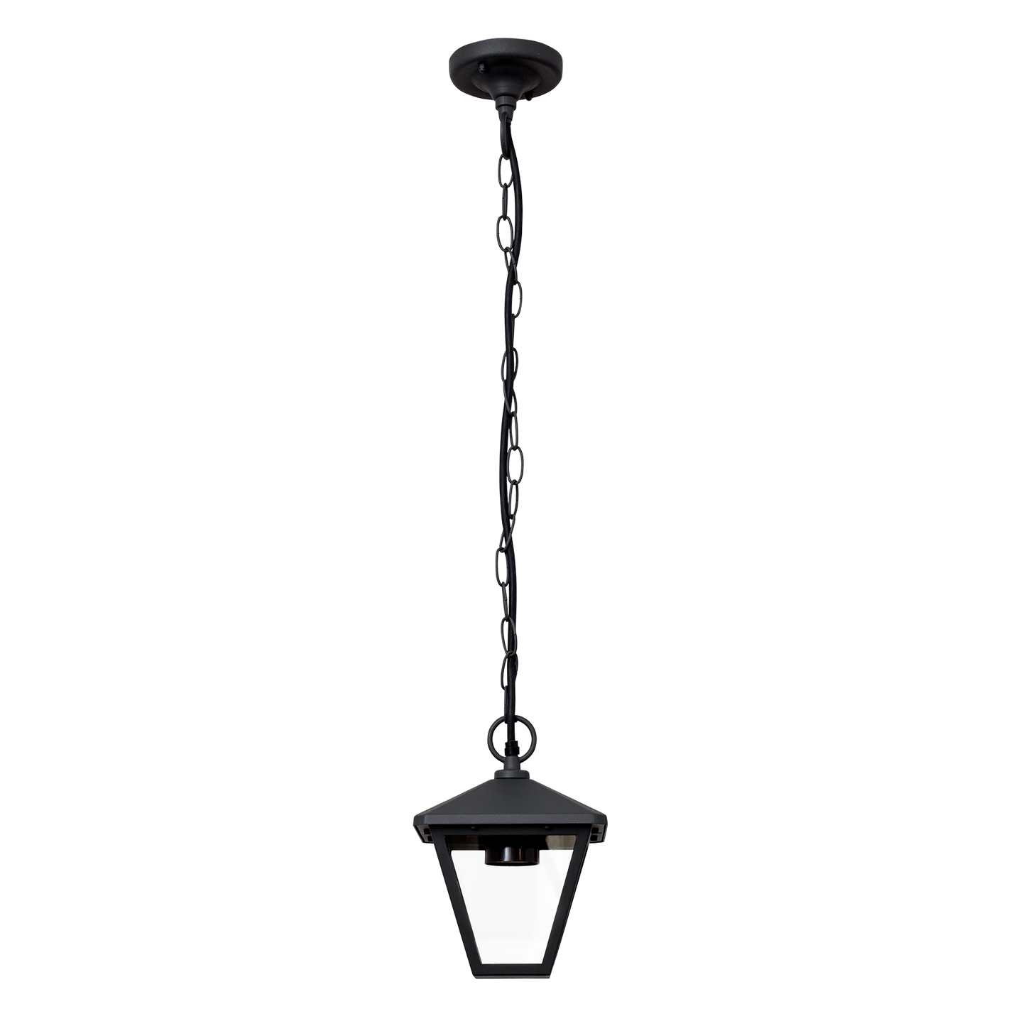 Colgante Exterior Dornela Gris Oscuro de Fabrilamp, iluminación exterior IP44 en metal para jardín y terraza