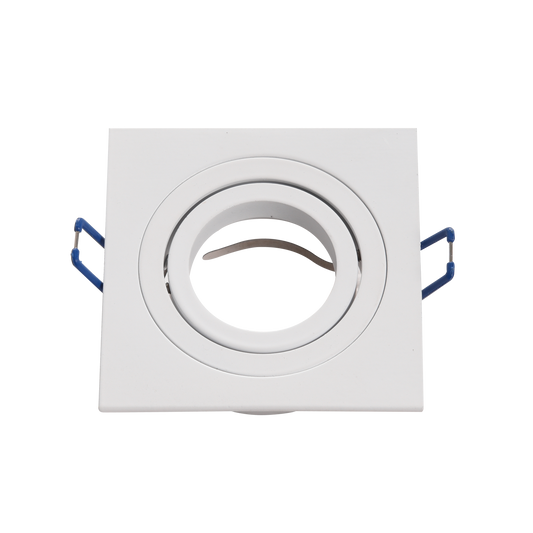 Empotrable CENOTE Blanco 1xGU10 — luminaria de techo de aluminio blanco, interior, modelo 14348CU01 de Fabrilamp/Abrila