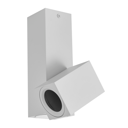 Foco Nerja Blanco orientable 360° (143991001) – Fabrilamp, aluminio blanco, iluminación interior, domótica