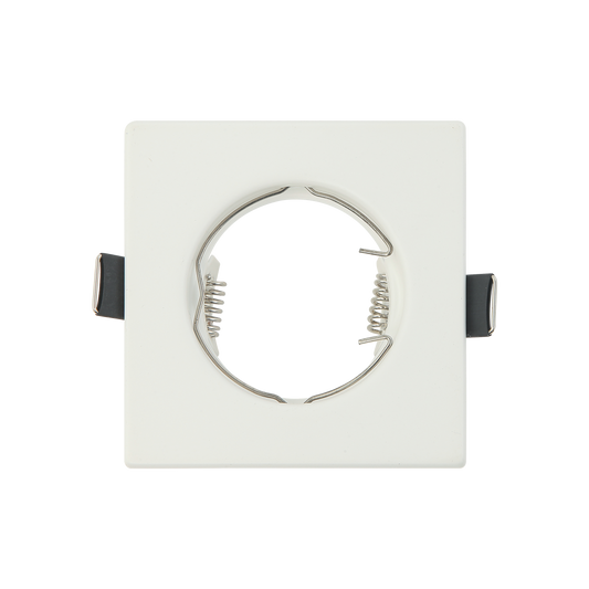 Empotrable Magura Cuadrado Blanco Mate – Fabrilamp 14428FC01, iluminación interior GU10, de metal