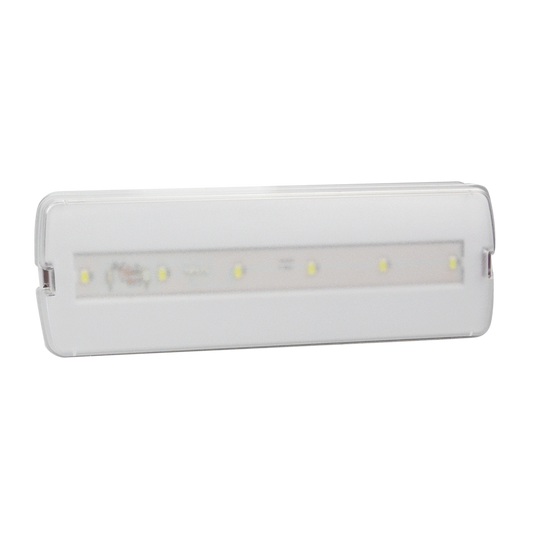 Luz de emergencia Thonet 3W blanca LED para interior, iluminación técnica en oficina y seguridad | Fabrilamp 144680301