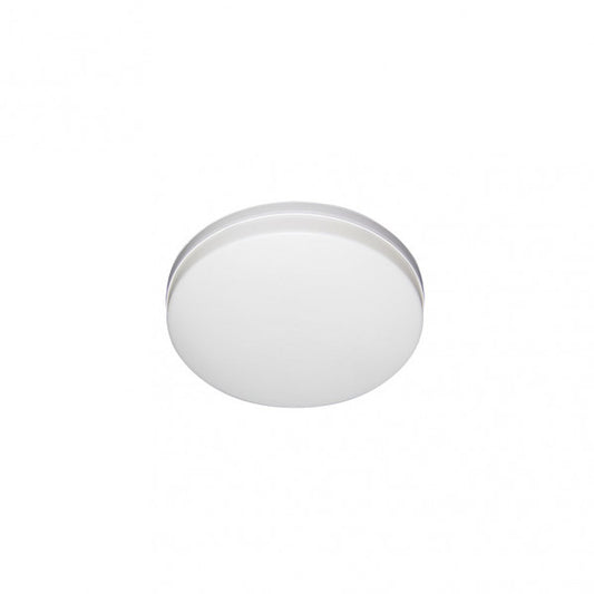 Plafón LED TRUENO 18W blanco redondo de Fabrilamp, iluminación interior doméstica, LED moderno, modelo 145781801