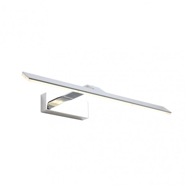 Aplique LED Greco Cromo 12W 4000K de Abrila modelo 171861220, diseño moderno en metal para iluminación interior eficiente y doméstica.