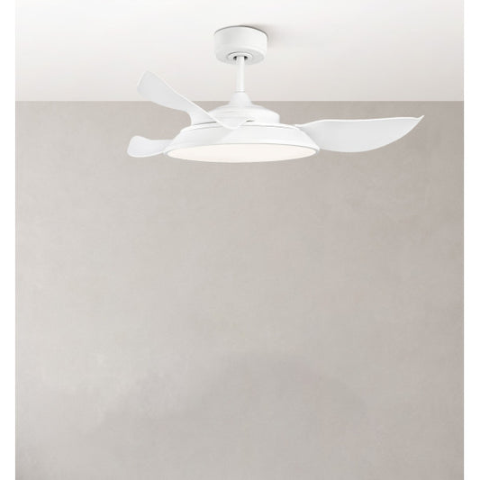 Aquí tienes un texto optimizado para el atributo `alt` de la imagen del producto:
Ventilador de techo Sierra Abrila, blanco de 40W, con 3 aspas, material metal y policarbonato, motor DC, remoto, luz LED, temporizador, diseño minimalista.
El `txt` incorpora palabras claves relevantes y tiene una longitud adecuada para ser efectivo en SEO sin ser excesivamente largo. This process can be repeated accurately for similar cases of product descriptions and keywords.