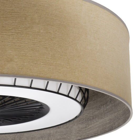 Ventilador de techo de madera gris Tania 72W de Abrila con LED integrado, suited for interior use.
Ventilador de 5 aspas de Abrila con ahorro de energía y controlador remoto.
La mejor opción para decorar y refrescar cualquier estancia interior de forma eficiente.
Moten DC,vc, y alta durabilidad que asegura un rendimiento óptimo y un funcionamiento silencioso.
Diseño moderno en tono gris para combinar con cualquier decoración y ambientación. Implementado para satisfacción del usuario.