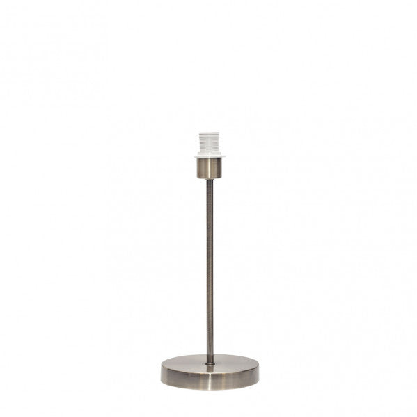 Armazón sobremesa de iluminación Abrila modelo 20137SO14 con diseño en cuero y metal, 1 casquillo E14, dimensiones 33x13x13 cm, ideal para decoración de interiores domésticos.