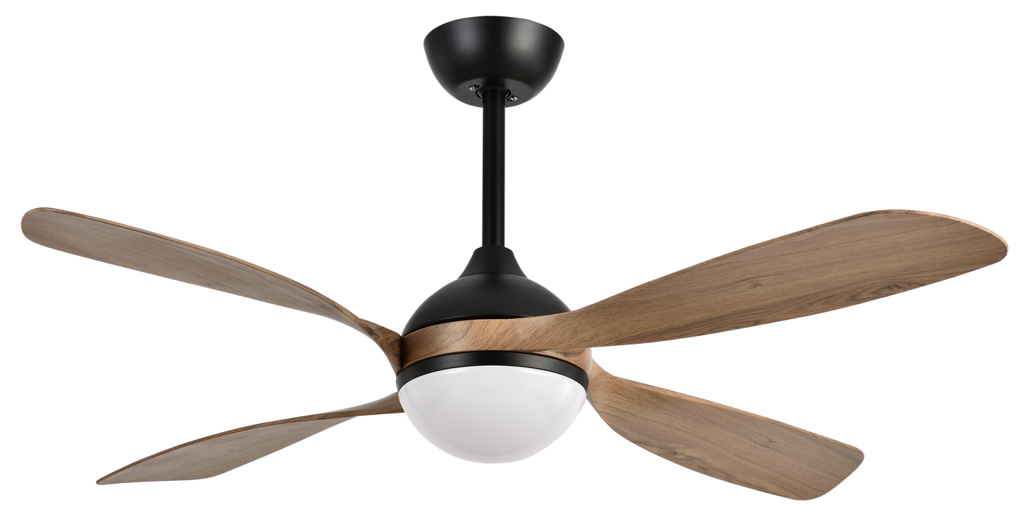 Ventilador de techo Livorno DC 30W en color Negro/Roble de la marca Abrila en madera de roble y negro
ajustable para interiores, y con iluminación LED y máxima eficiencia de velocidad por su motor DC.
La forma moderna y sinuosa se adapta a cualquier estancia
- iluminación LED ajustable comportado en un estándar requerido en el 2025.
- mando a distancia de última generación,
-controador de temporización, incluye la tecnología de la familia AI2 del fabricante
Ventilador điệnico DC, 132 cm de diámetro, caract