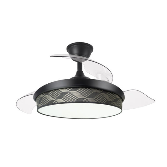 Ventilador de techo DC Moda en negro/gris, 72W, marca Abrila, modelo 212491109.
Ventilador de techo moderno en negro y gris, 72W de la marca Abrila con eficiencia energética gracias a su motor DC. Incluye iluminación LED integrada, aspas retráctiles para un diseño elegante y compacto, y control mediante mando remoto. Ideal para uso doméstico en interiores.