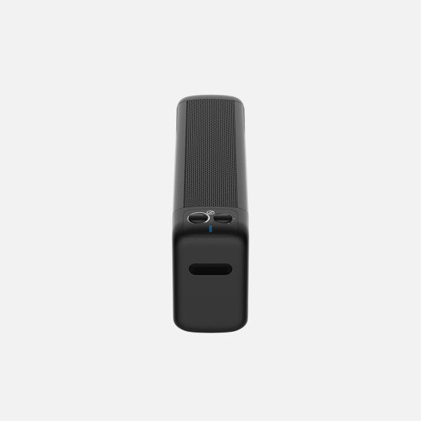 Radiador de mica Pinsapo 1500W negro de Abrila, modelo portátil con termostato regulable, ahorro de energía, protección antivuelco y calefacción doméstica eficiente.
