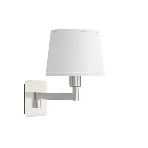 Aplique Cueza Níquel Blanco 1xE14 Fabrilamp – Iluminación interior decorativa doméstica.