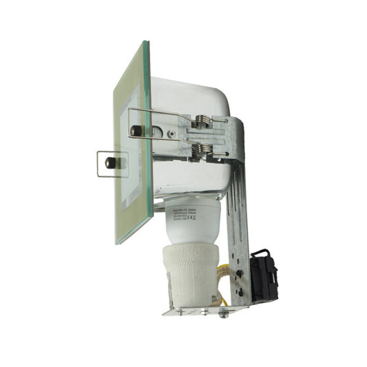 Downlight empotrado mini cuero 1xE27 11W – Fabrilamp 93.827-CUERO