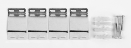 Panel Merlin 99.mt-4 blanco, accesorio de iluminación técnica de metal para superficies; código 99.MT-4, Fabrilamp/Abrila