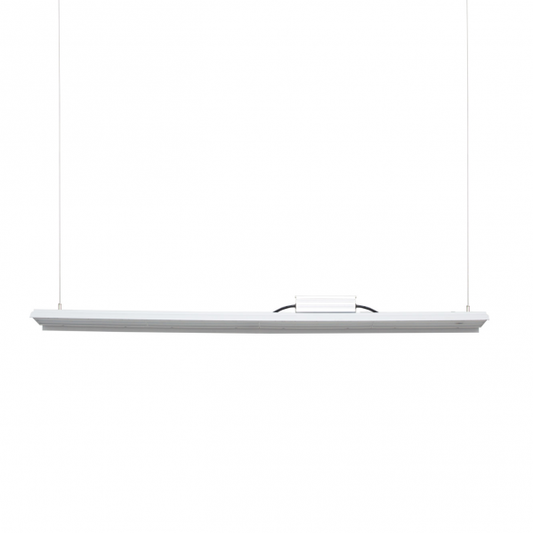 Campana industrial Mendel 120W 5000K en aluminio blanco natural para taller — iluminación técnica Fabrilamp A14051256S