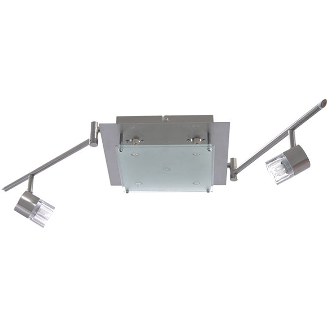 Plafón AFONSO Niquel LUMIT para salón, ref. HP-790I-07-856G