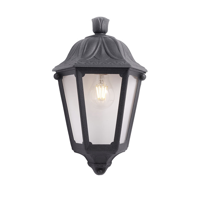 Aplique Exterior IESSE FUMAGALLI Resina Negra M22.000.000.AXE27