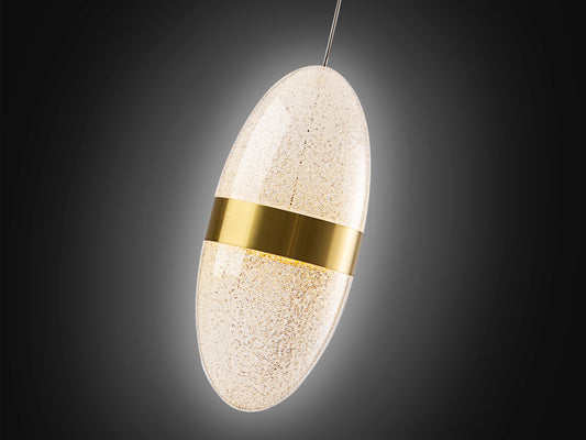 Lámpara de techo Garden negro-bronce de Schuller (305617) para comedor o salón, moderna, con LED, dimable, bronce y negro, de la colección Garden.