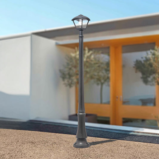 Farola de Exterior DARIO 195 cm CCT Negra IP55 Fumagalli Interlusa - imagen 2 | Interlusa