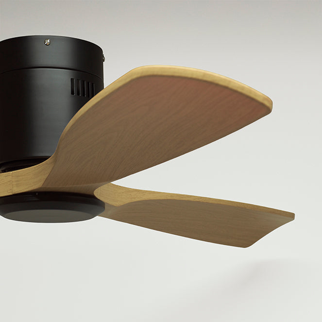 Ventilador de Techo Céfiro Off 130 cm Negro y Haya Interlusa - imagen 3 | Interlusa