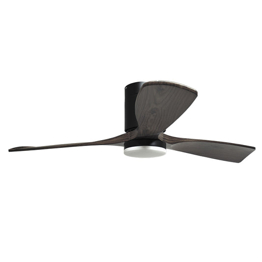 Ventilador de Techo con Luz Céphiro On 130 cm Negro y Roble Interlusa - imagen 2 | Interlusa