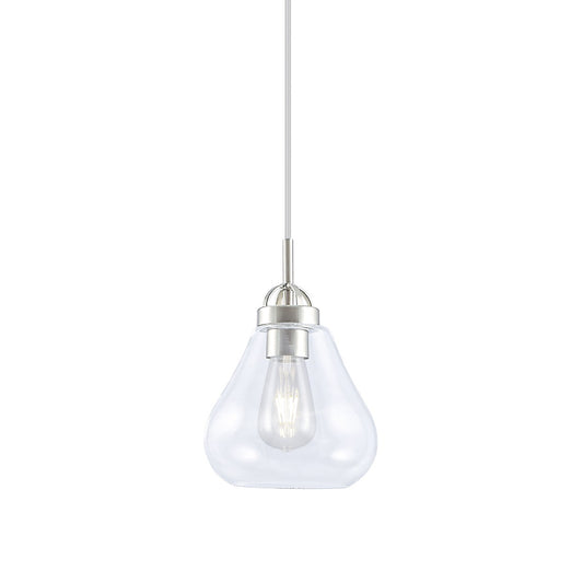 Colgante Moderno Capri TRANSPARENTE – vista 2 · Ref. 10189