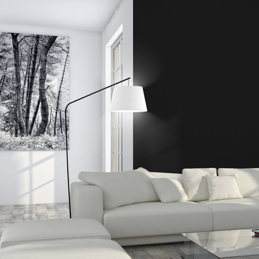 Pie Salón moderno Talbot NEGRO/BLANCO – vista 2 · Ref. 11329