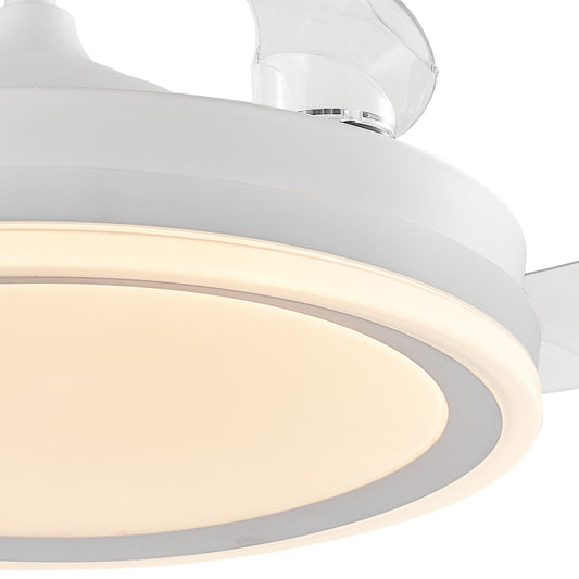 Ventilador de Techo Mini porto BLANCO – vista 2 · Ref. 11560