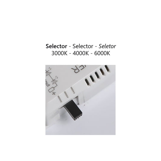 Plafón Moderno LED Ocean Blanco – vista 2 · Ref. 11902