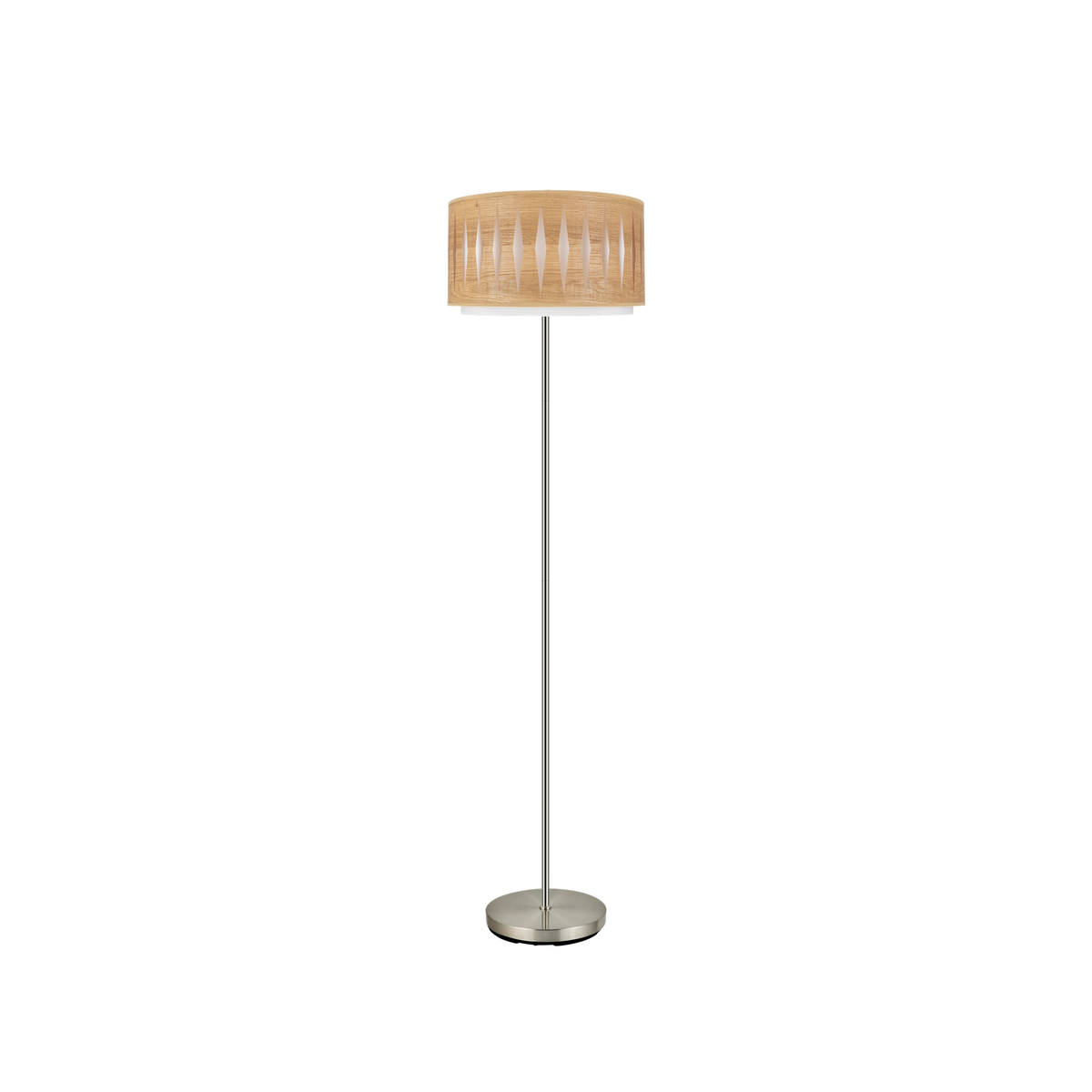 Lámpara de Pie Alexandra 162 cm Doble Pantalla Calada Fabrilamp - vista principal | Fabrilamp / Abrila · Ref. 177841085
