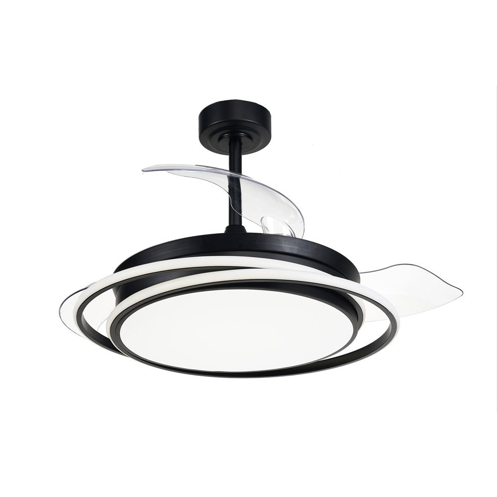 Ventilador de Techo Negro – vista 4 · Ref. 85-405-40-180