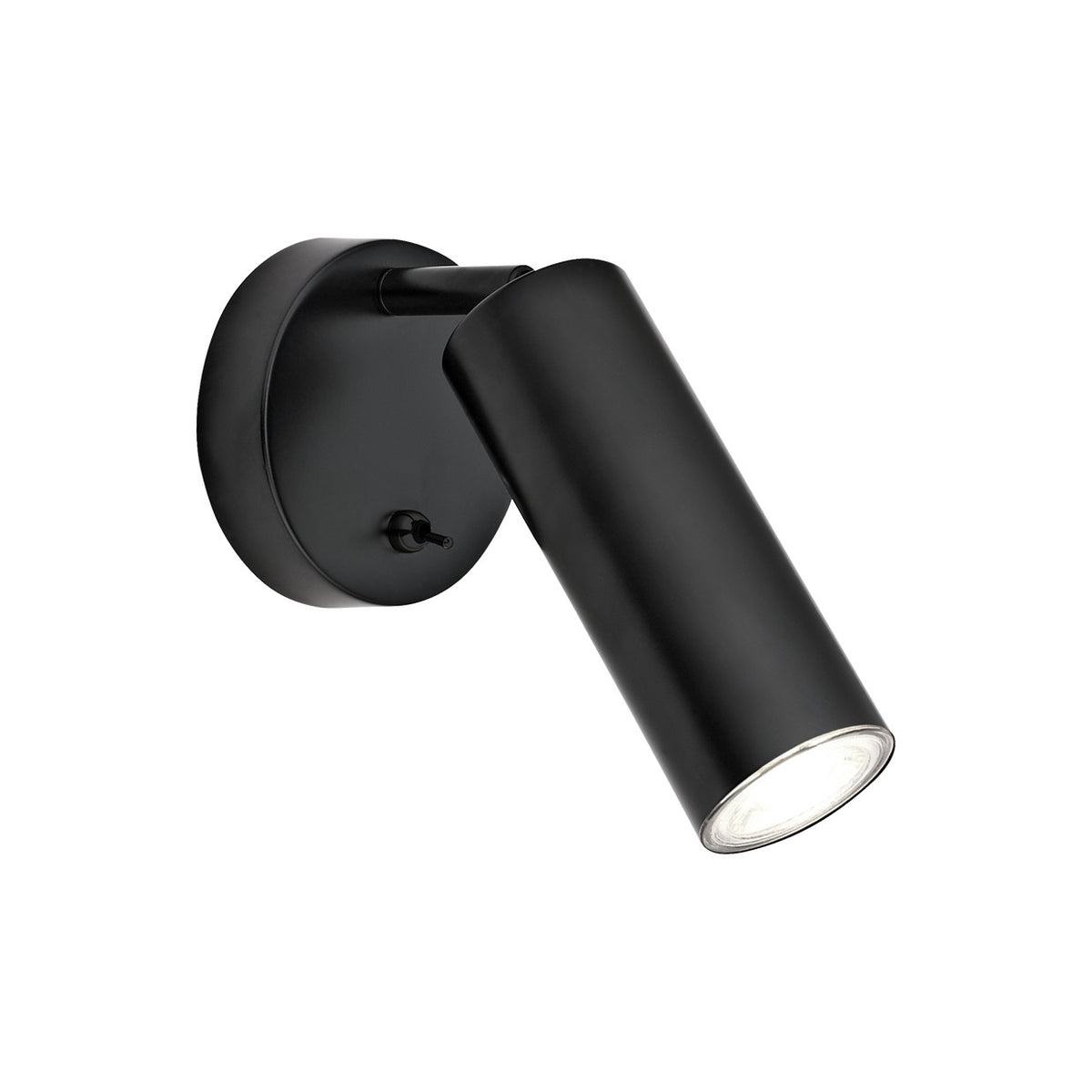 Aplique de Pared Antia 1 Luz GU10 Negro con Interruptor AJP - vista principal | AJP / Alemar