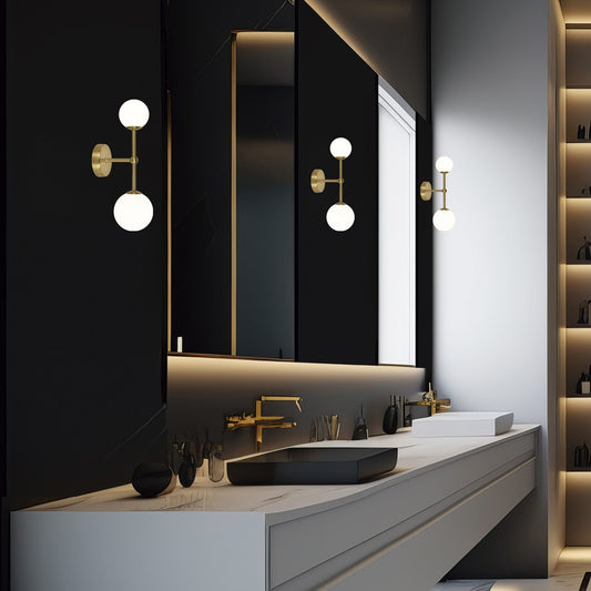 Medidas Aplique Pared Cosmica Latón AJP/Alemar Ref. 11456 - luzguru.com