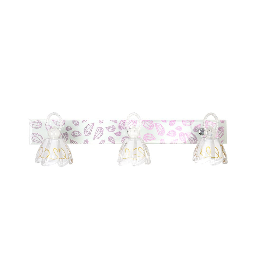 Aplique Baño LED Fabrilamp / Abrila 99.8241/3 con focos articulables para una iluminación precisa.