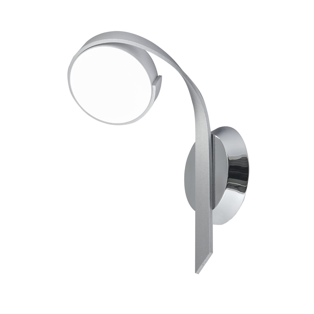 Aplique de Pared LED Brianda Plata 12W Luz Neutra AJP Alemar - vista principal | AJP / Alemar