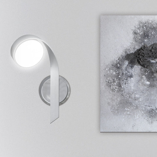 Medidas Aplique Brianda Plata LED 12W AJP Alemar Ref. 3241AL/1PT - LuzGuru