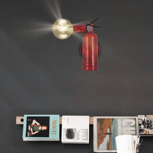 Medidas aplique Dylan Rojo Retro AJP/Alemar Ref. 10696 - luzguru.com