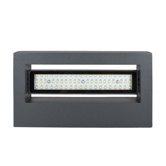 Aplique Exterior Cipri LED 12W 850 lm 4000 K IP54 Gris Antracita CristalRecord - imagen 2 | CristalRecord