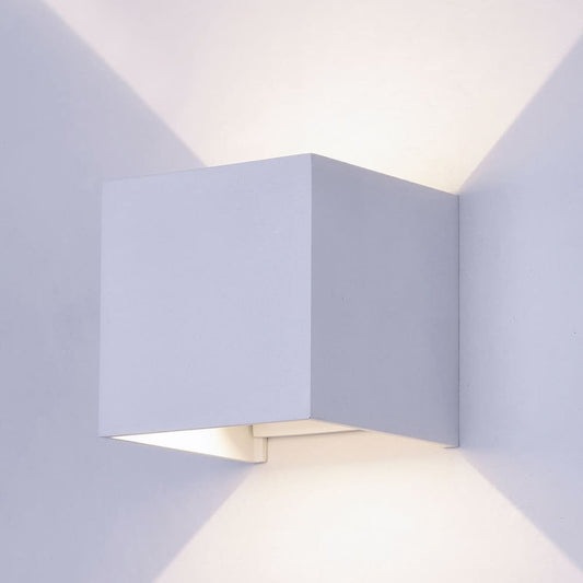 Aplique Open fabricado en Aluminio inyectado color Blanco