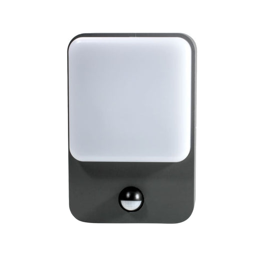 Aplique Exterior Sun LED 8W 585 lm Sensor IP54 Gris Antracita CristalRecord - imagen 2 | CristalRecord