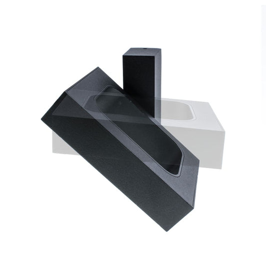 Aplique Urpi fabricado en aluminio y cristal color negro